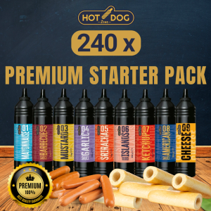 Premium Starter Pack - 240 Hot Dogs